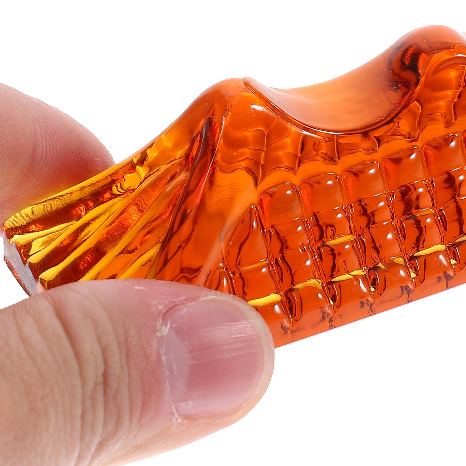 

Glass Brush Pen Holder Chinese Calligraphy Pen Rack Stable Exquisite Storage Stand for Brush Pens Drawing Calligraphy