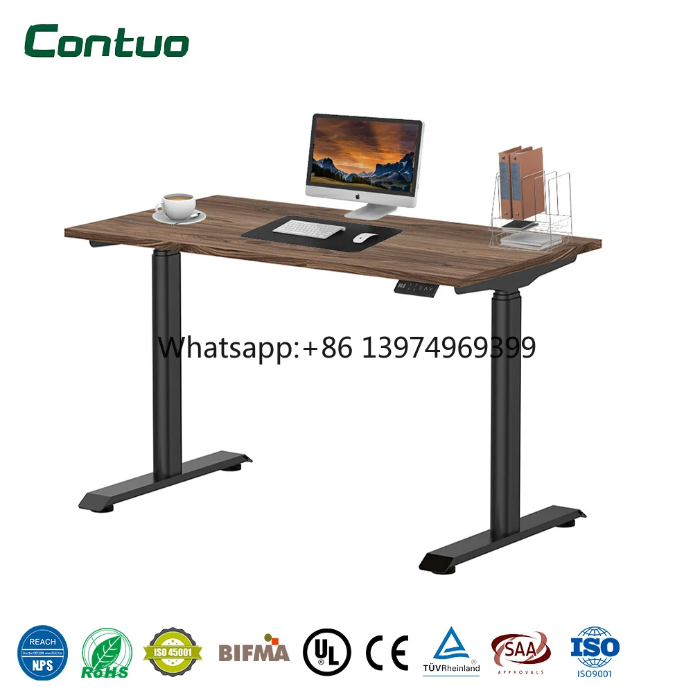 Height Standing Desk Adjustable Height Office Desk Adjustable Electric Dual Motor Table of High Quality Ergonomic Standing Desk
