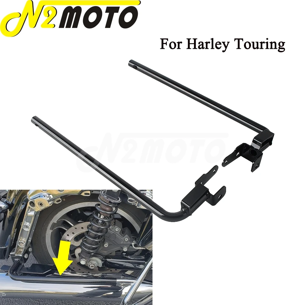 

Motorcycle Rear Saddle Bag Lower Supports For Harley Touring Street Glide FLHX FLHXS FLHXSE 14-25 2024 Side Trunk Bag Holder