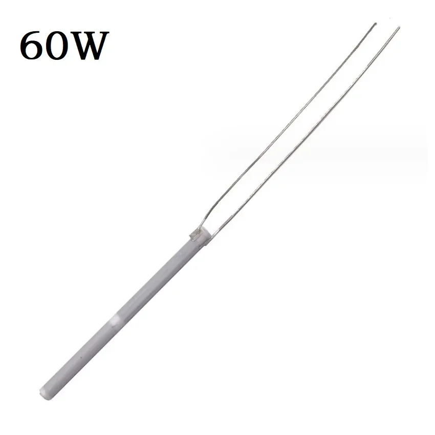 60x3.8mm 60/80/100W 220V Electric Ceramic Soldering Iron Core Adjustable Constant Temperature Heating Type Heater