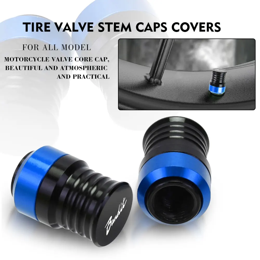 

Tire Valve Air Port Cover Caps Motorcycle Universal Accessories For SUZUKI GSF 250 600 600S 650 650S 650N 1200 1250 Bandit 650S