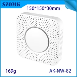 SZOMK Humidity Temperature Plastic Enclosure Smart Home Smoke Sensor Air Quality Plastic Sensor Device Detector Plastic Box