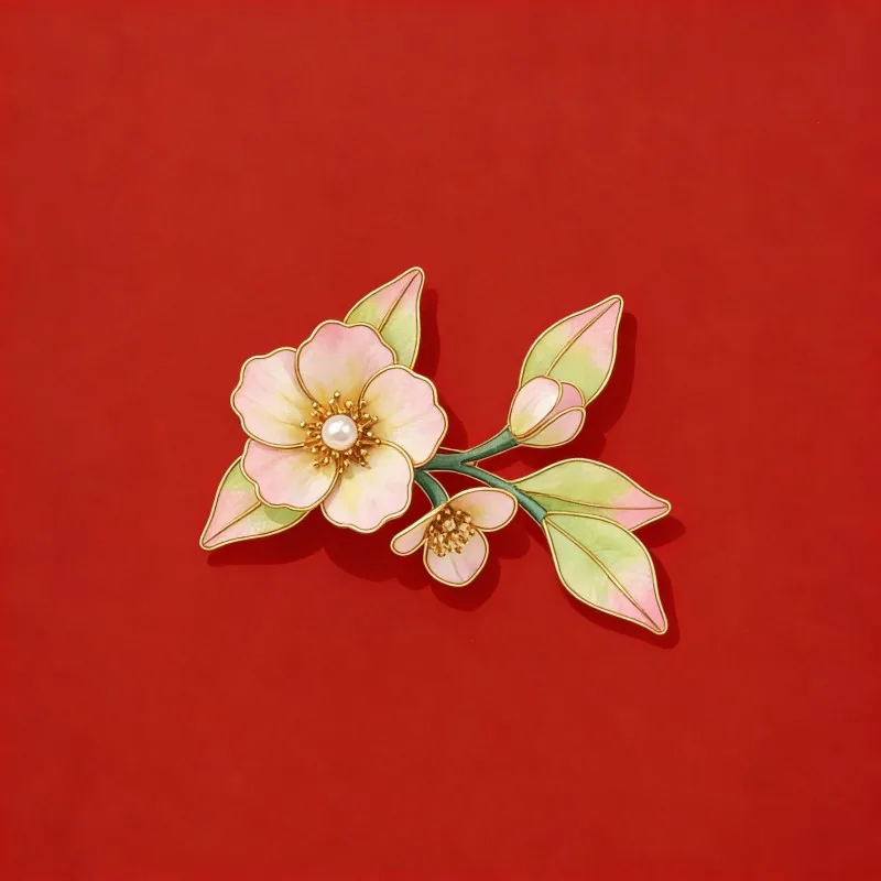

Advanced Heritage Velvet Hairpin - Handmade Intangible Cultural Heritage -Chinese Silk Flower Hair Pins- Gift Hair Accessories