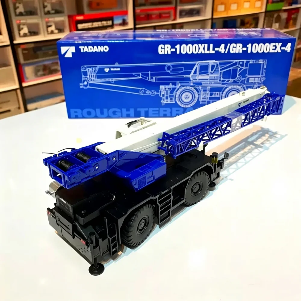 Collectible Diecast Model Replica 1:50 TADANO GREVO 1000XLL-4 Mobile Crane Vehicle Engineering Machinery Alloy Model,Adult Gift