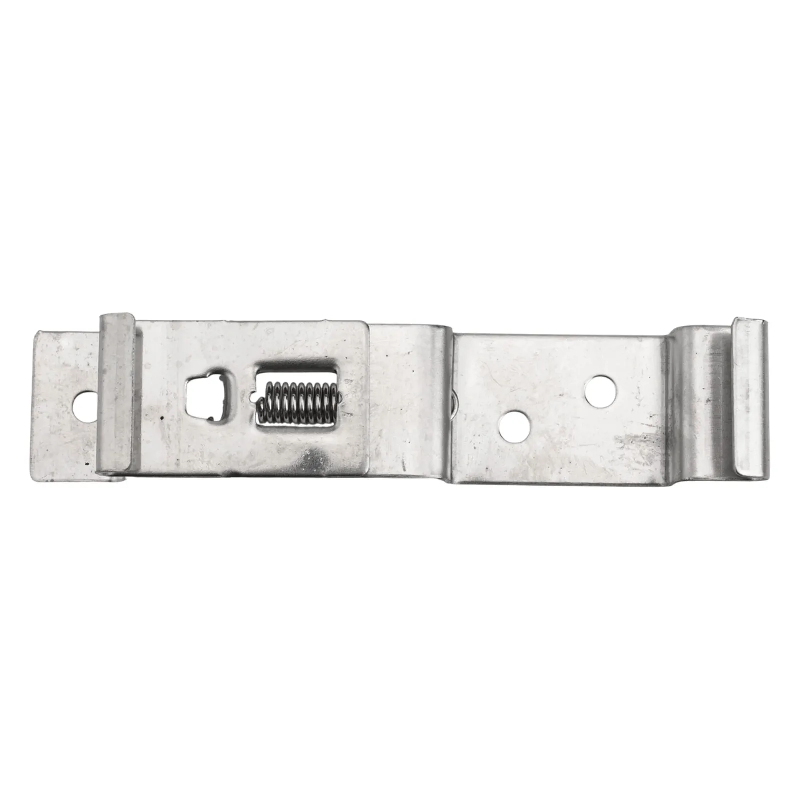 Set of 8 Stainless Steel Spring Loaded License Plate Frame Brackets for Car Trailer Truck and Ship Secure Fit Mounting