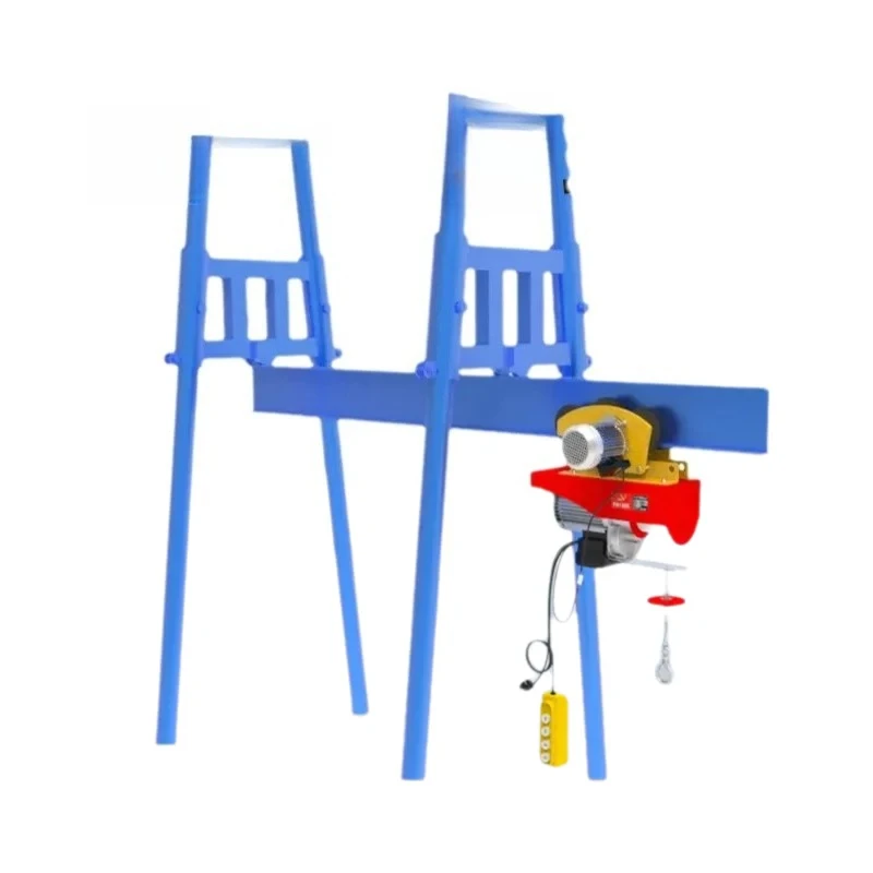 Indoor Hoist Construction Renovation 220V Home Small Lift Crane 1 Ton Mini Electric Hoist