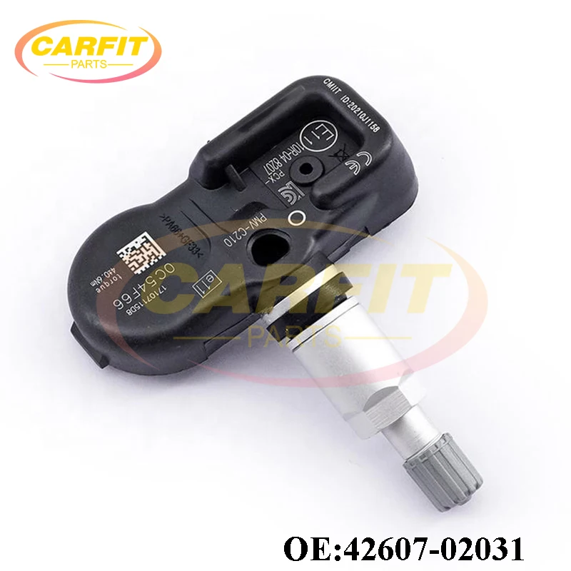 New OEM 42607-02031 PMV-C210 4260702031 TPMS Tire Pressure Sensor For Toyota Avensis Auris RAV4 Yaris Lexus GS450h Auto Parts