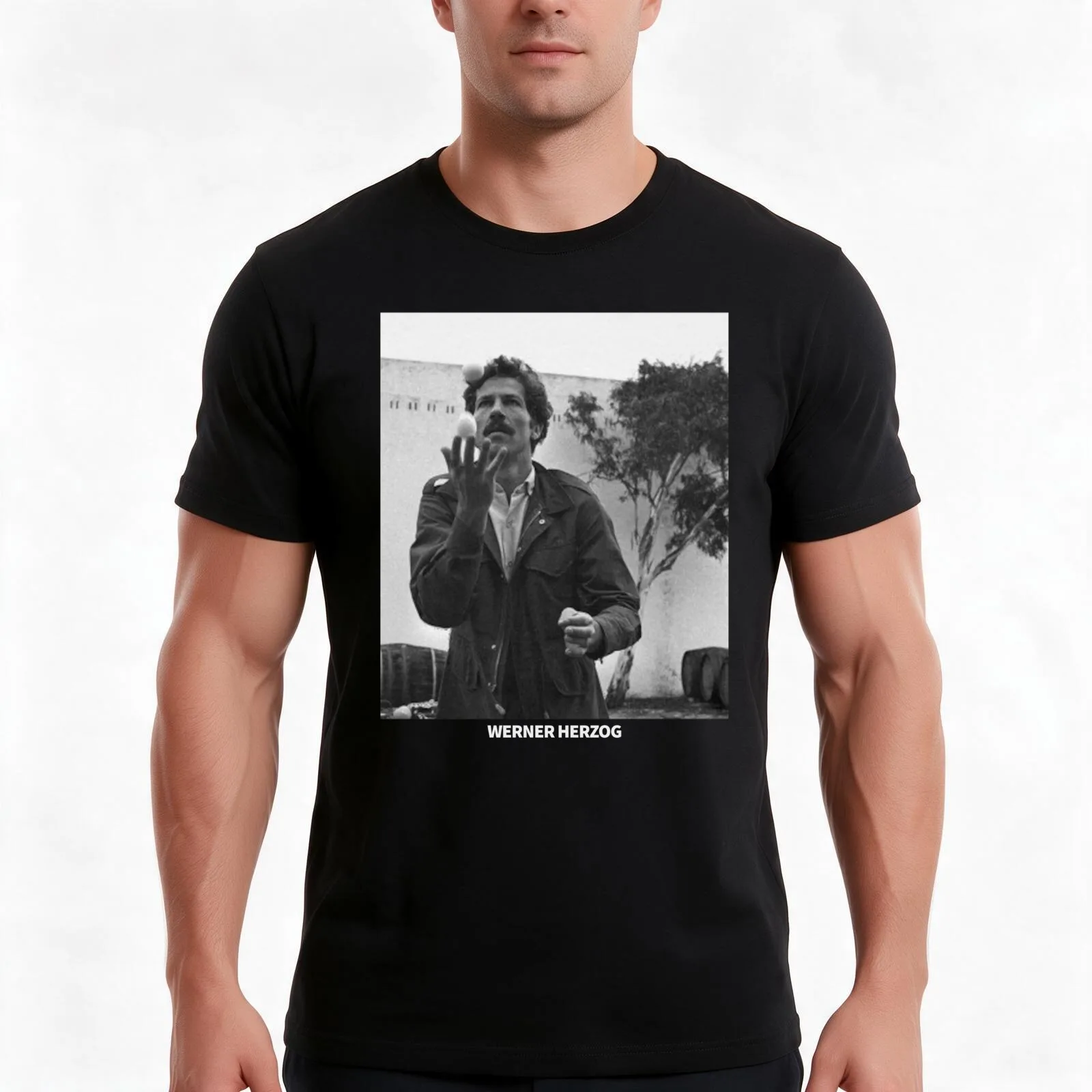 Werner herzog retro T-Shirt Summer Casual Cotton Tee Oversized Streetwear Tops Vintage Graphic Print Loose Fit Short Sleeve