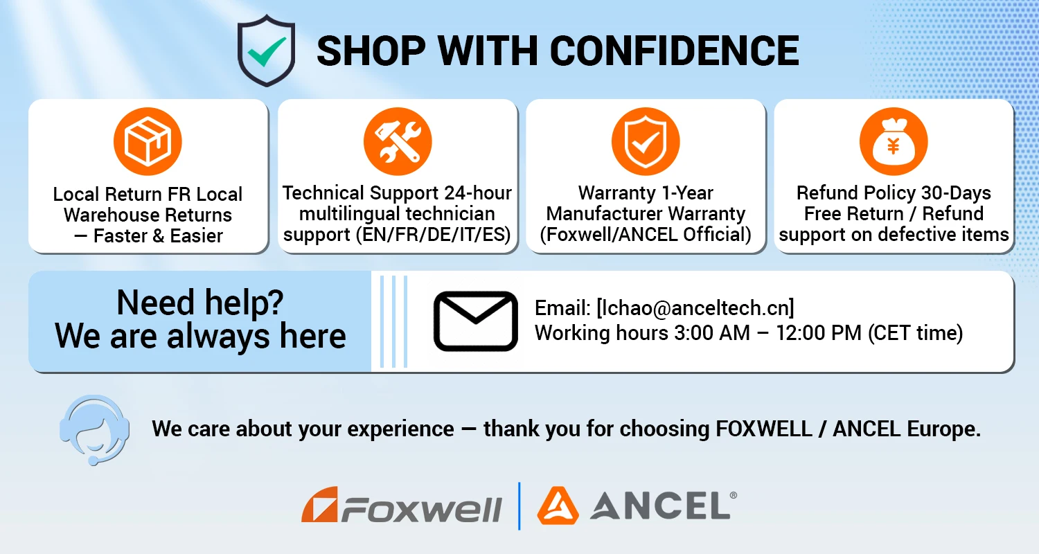 ANCEL FX6100 OBD2 Scanner Vollsystem-Autodiagnosegerät 20 Reset-Funktionen Bidirektional CANFD DOIP Lebenslang Kostenlose Updates Codeleser – Detail 17