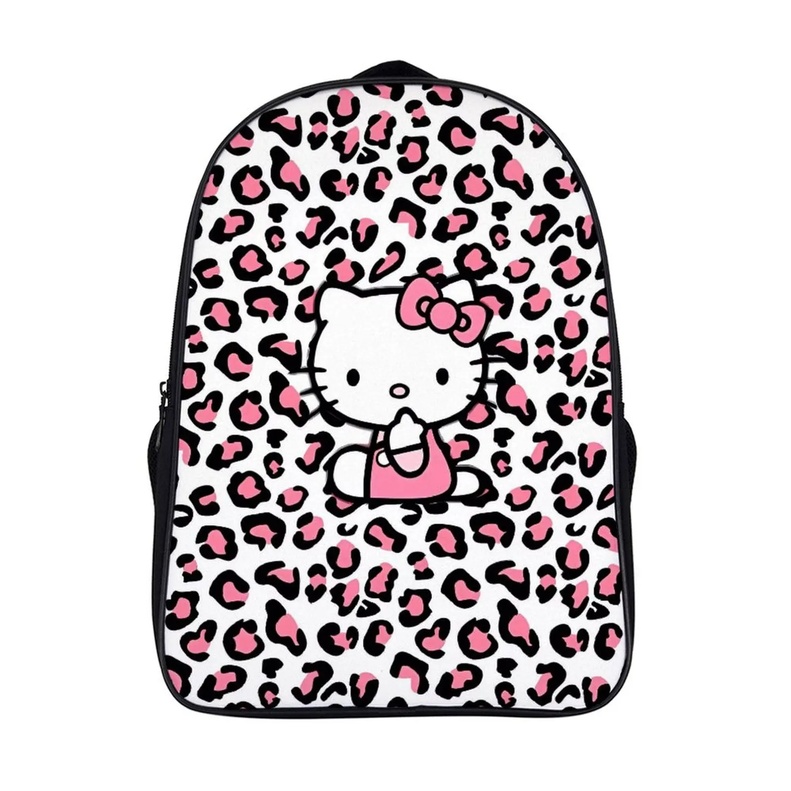 

Cartoon Sanrio Hello Kitty Fashion Student's Backpack School Bag 16 Inch 2 Compartment Backpack Student Schoolbag