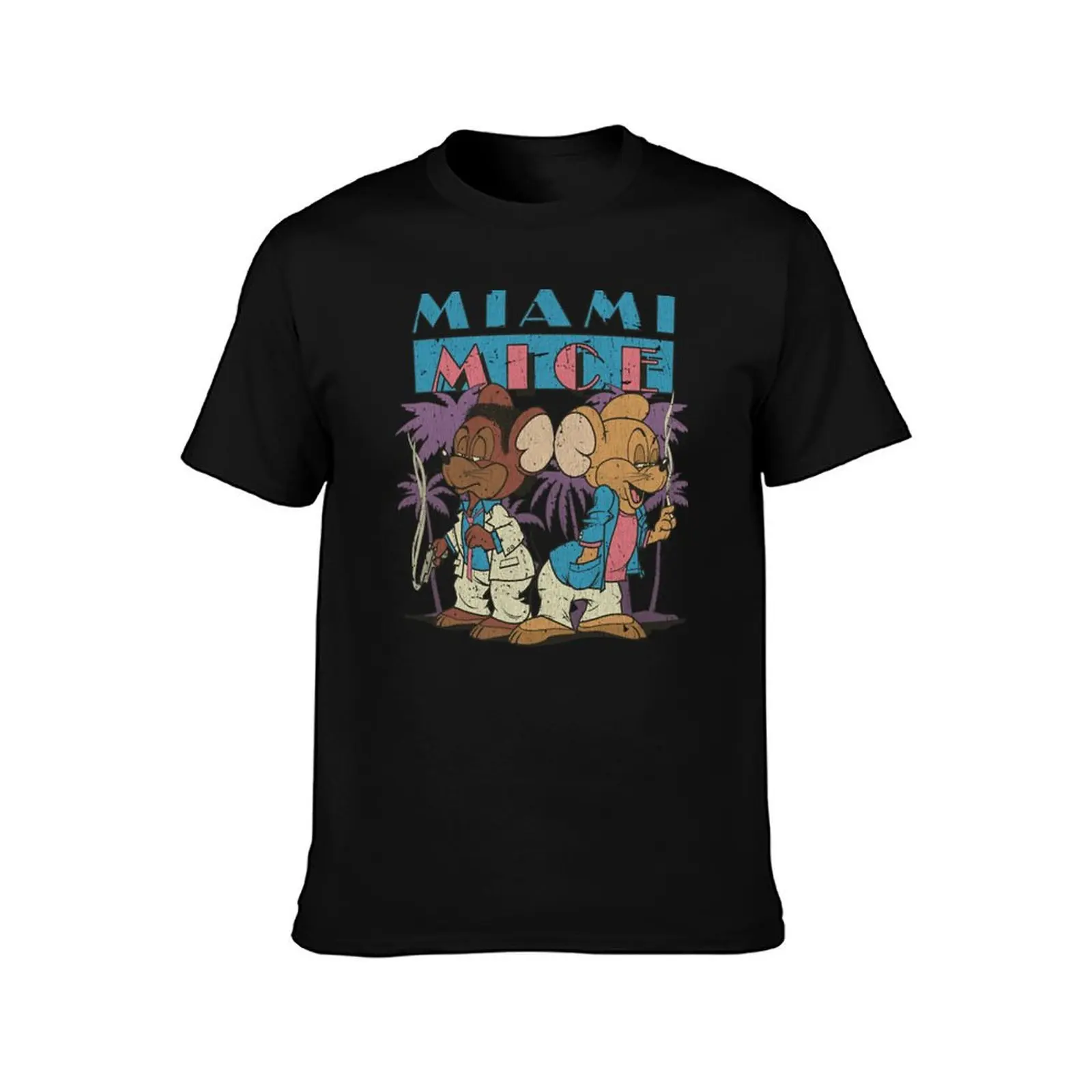 Miami Mice 1984 T-Shirt man t shirts high quality luxury brand T-Shirt
