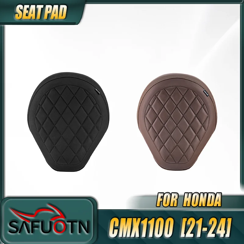 

Motorcycle For Honda Rebel CM1100 CMX1100 2021-2024 Front Driver Seat Cushion Cover Rear Passenger Pillion Seat Pad Cover