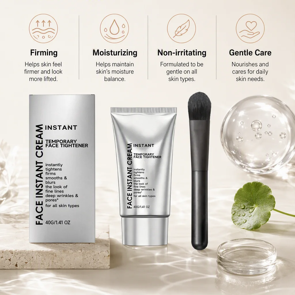 Instant Firming Face Cream Benefits Firming Skin Moisturizing Non-irritating Gentle Eye Cream Skin Care For All Skin