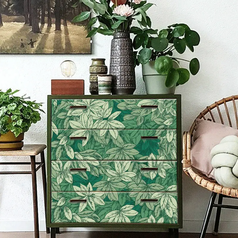 Thickened Cabinet Self-adhesive Wallpaper Room Decoration Waterproof and Moisture-proof Bedroom Renovation Cabinet Sticker