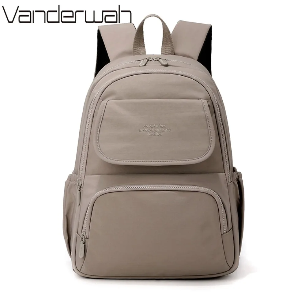 

Student School Backpack White School Bags for Teenage Girls Casual Women's Backpack Brand Book Bag Nylon Rucksack Back Pack Sac