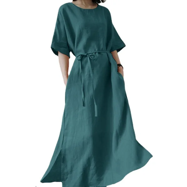 linen dresses 2024 Maxi linen dress Riviera