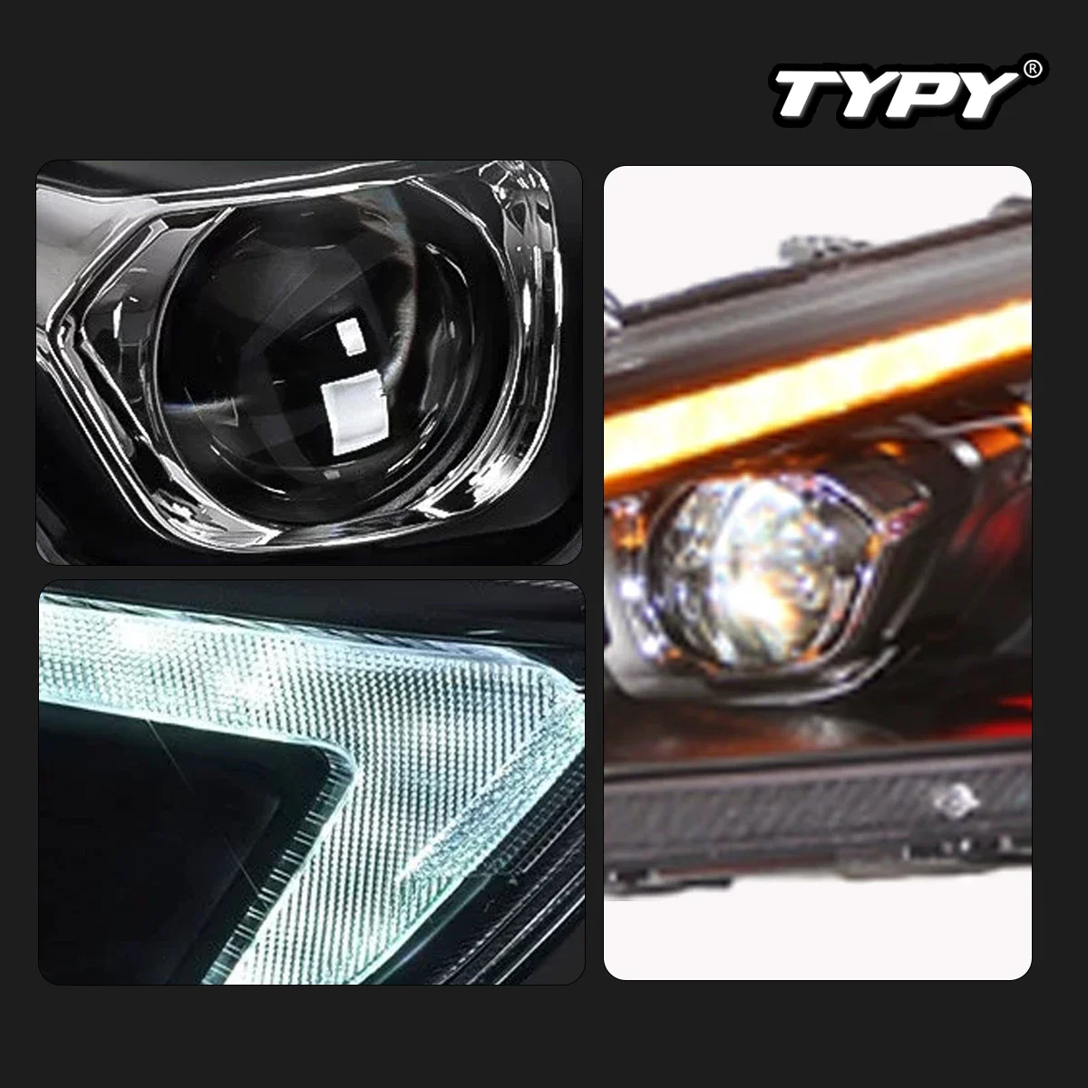 TYPT 자동차 헤드라이트, 현대 미스트라 2017-2019 LED 자동차 램프, 주간 주행등, 자동차 액세서리, 플러그 앤 플레이