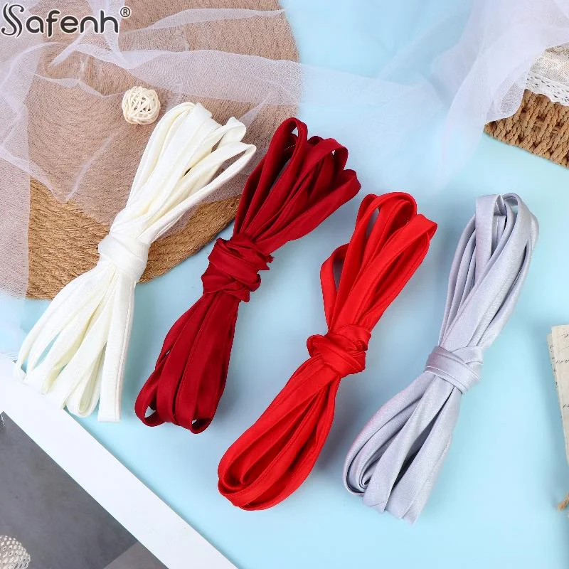 4M Long Soft Ribbon Strap Multi Color Back Lacing Band For Wedding Dress Evening Gown DIY Garment Decoration