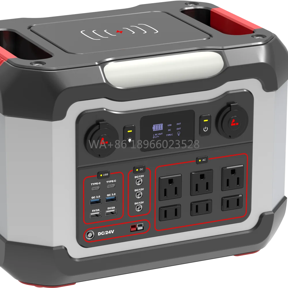 

Home Power Bank Emergency Large Capacity 950wh Fast Charging Outdoor Mobile Power Station Outdoor Power Supply 1200w Portable