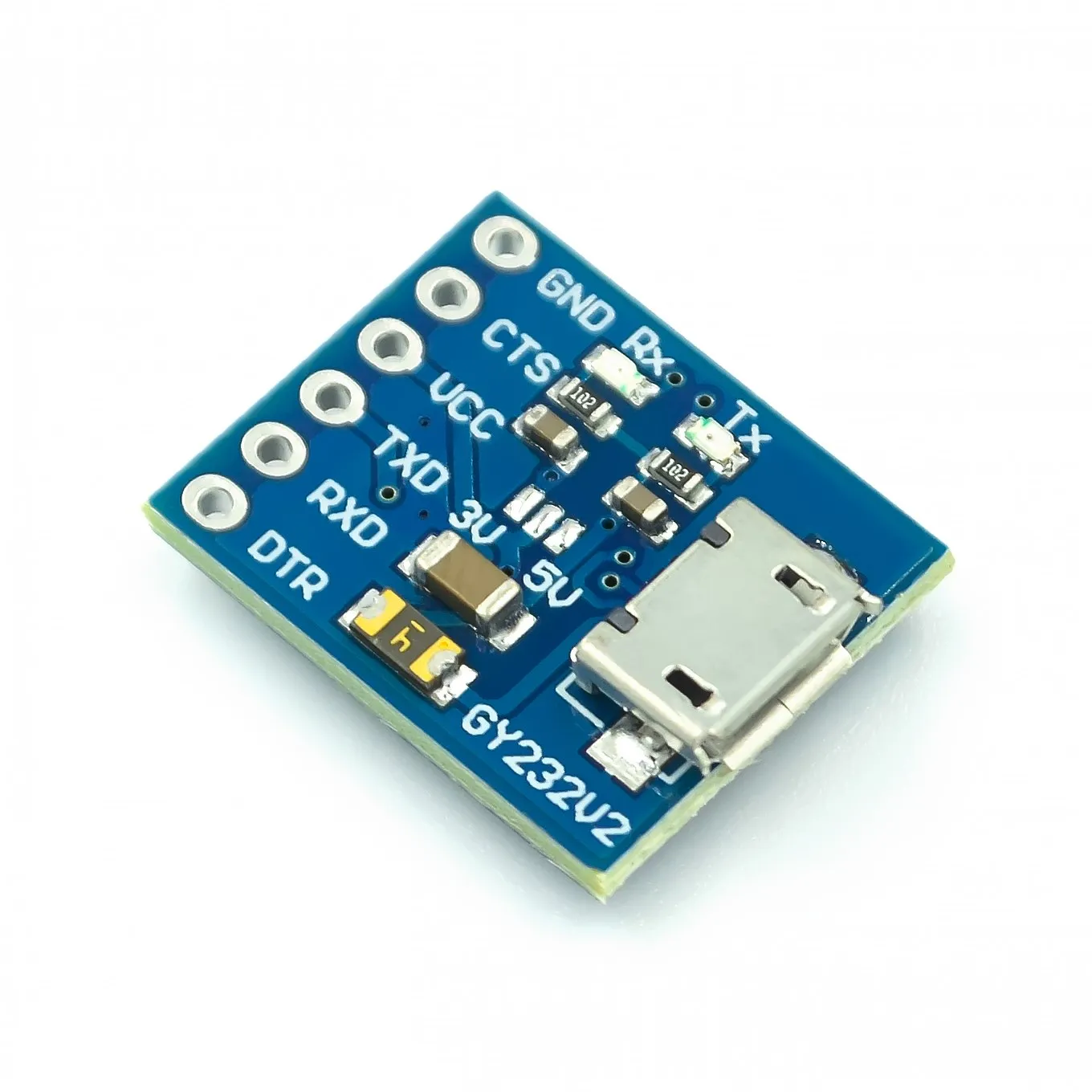 Módulo de comunicación USB a TTL FT232RL, placa flash GY232V2, MICRO FT232RL