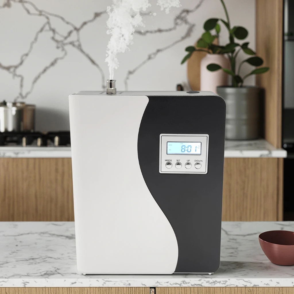 

Коммерческий распылительный воздушный диффузор с арома-масляным распылением, механический контроль влажности для отелей, домашнего использования, подключается к системе HVAC