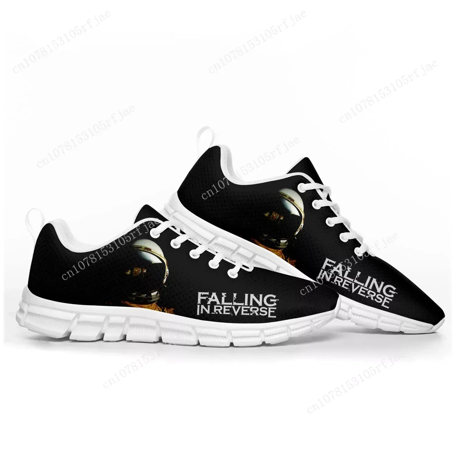 Zapatos deportivos Falling In Reverse Punk Rock Band para hombre y mujer, zapatillas para adolescentes, zapatos personalizados de alta calidad para parejas