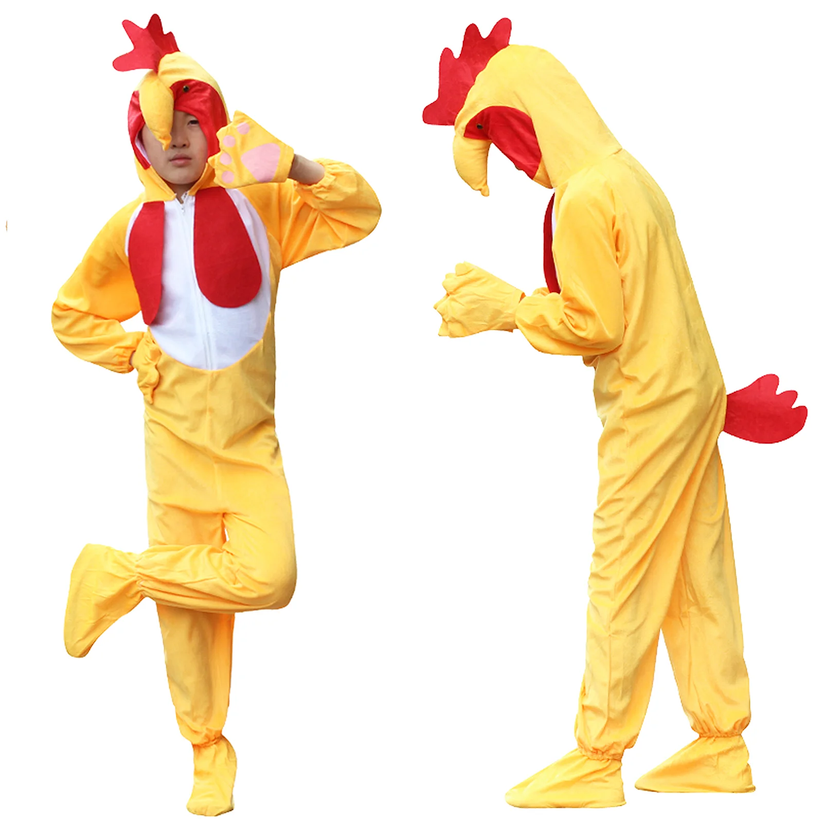 Chicken Costume Inflatables for Children Children's Kids Dress Up Costumes Performance Cosplay Animal Cloth Funny Outfit