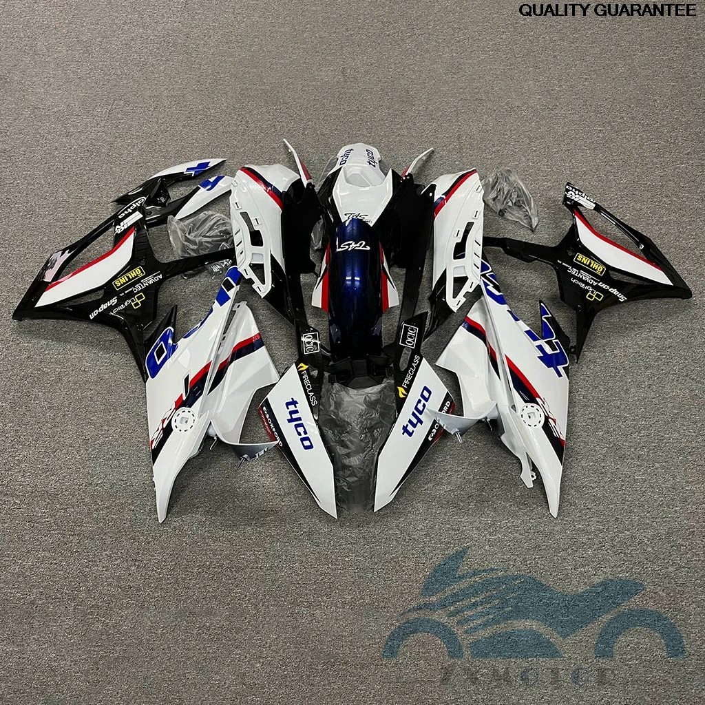

New ABS Motorcycle Fairings Kit Fit For BMW S1000RR S1000 RR 2019 2020 2021 2022 2023 White Black Set Can be Custom