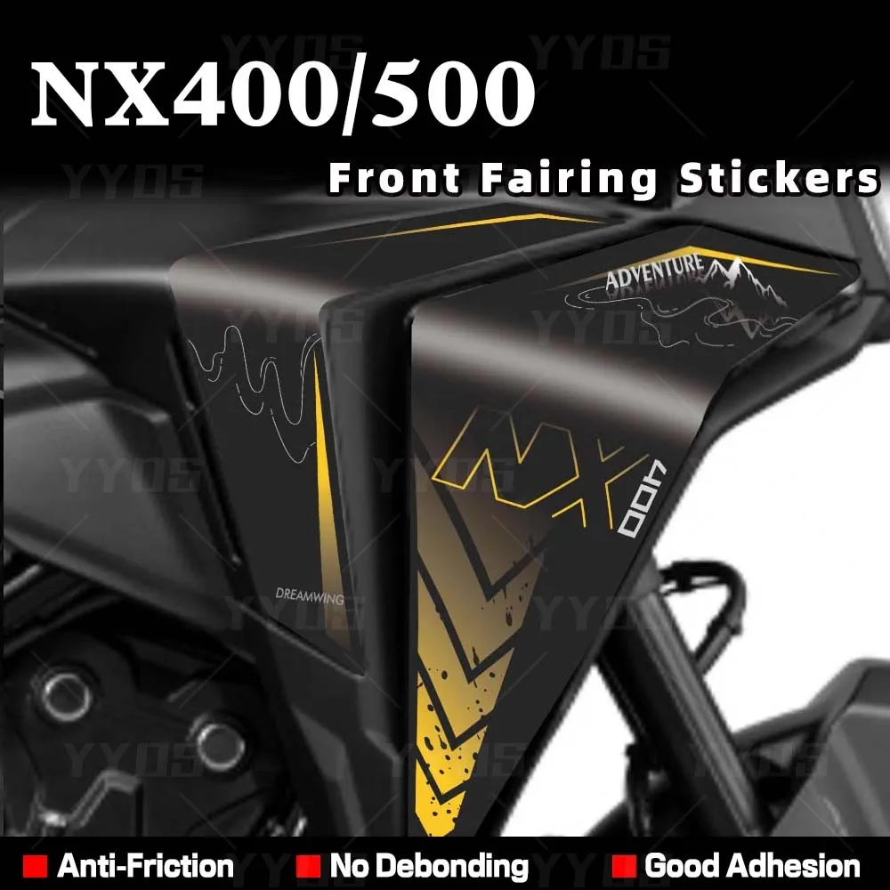 

For NX400 NX 500 nx400 NX500 Motorcycle Body Side Panel Fairing Protector Sticker Waterproof Anti-Scratch Decoration Stickers