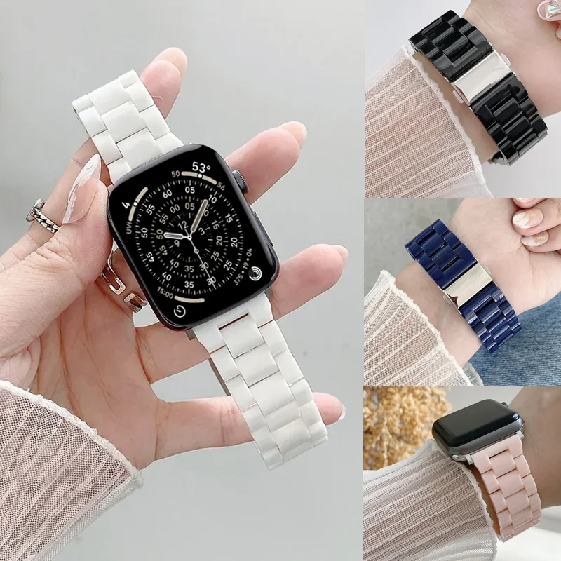 Candy Strap For apple watch 10 band 42MM/46MM ultra 3 49mm 44mm 40mm 41mm 45mm link Women bracelet iwatch series 11/9/8/7/SE 6 5