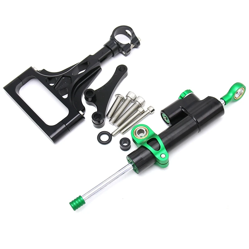 

For Kawasaki Z1000 Z750 2003-2009 Motorcycle Aluminium Steering Stabilizer Damper Mounting Bracket Kit