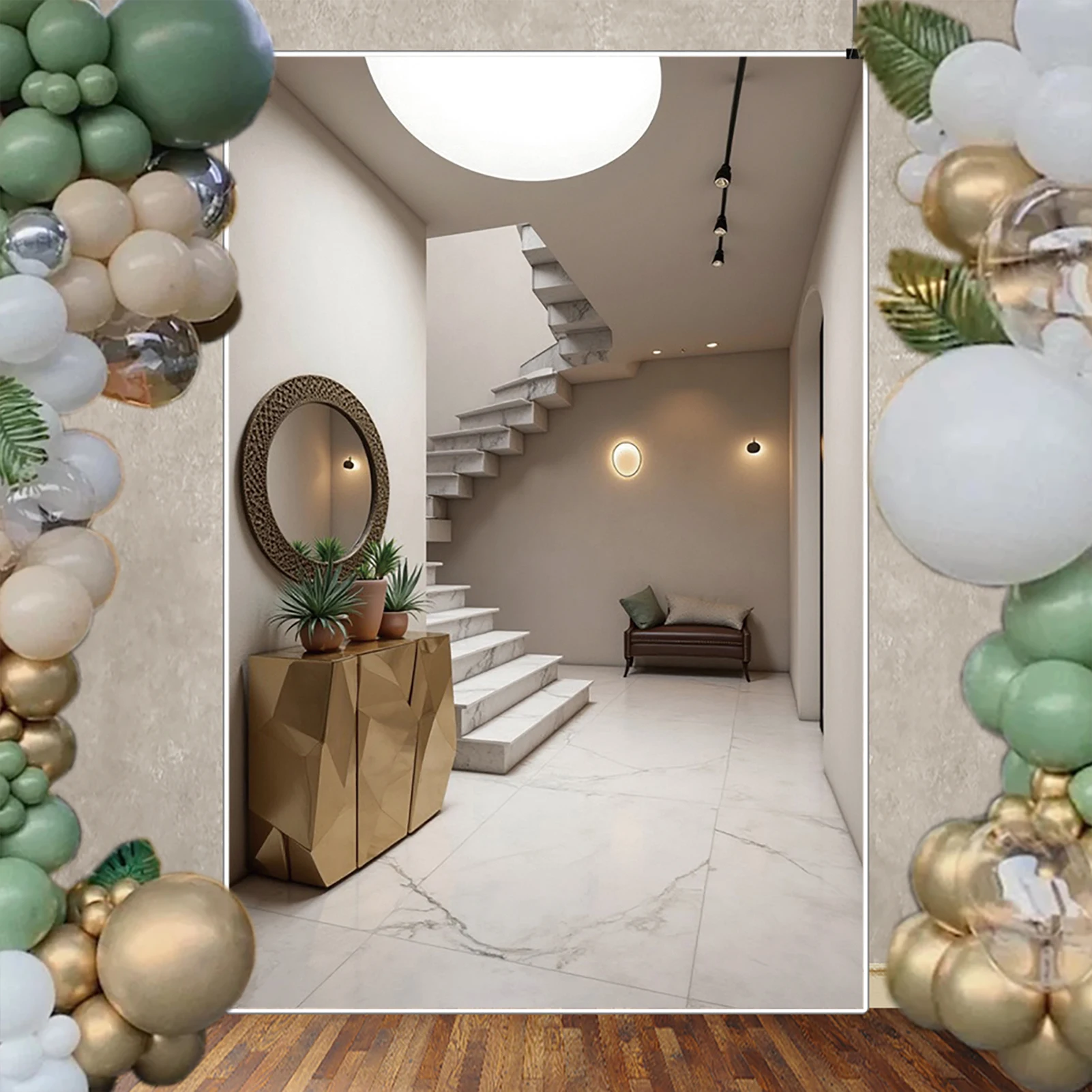 MOON.QG – arrière-plan de salle intérieure, maison de mariage, Boudoir, salon, photographie, fenêtre, maison, vidéo d'anniversaire