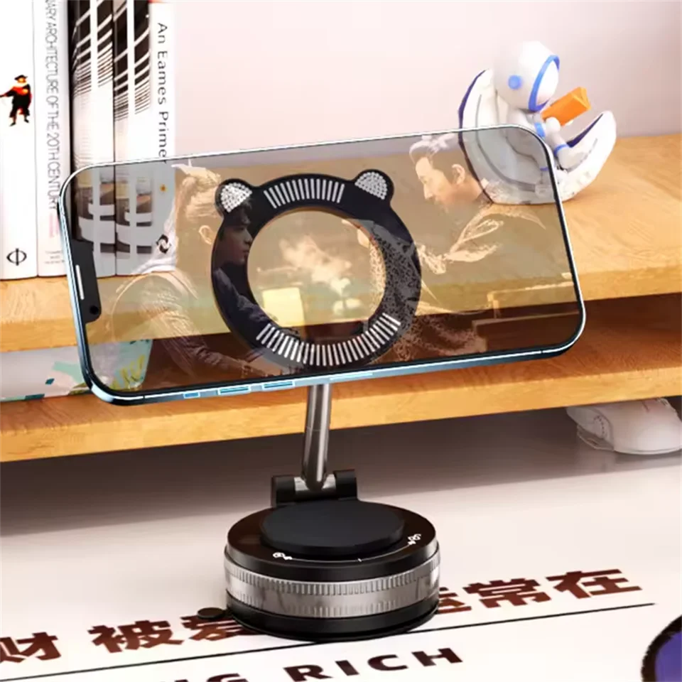 

360° Rotation Magnetic Phone Holder Three-axis Rotation For Free Adjustment A Convenient Choice For Multiple Scenarios PK K007