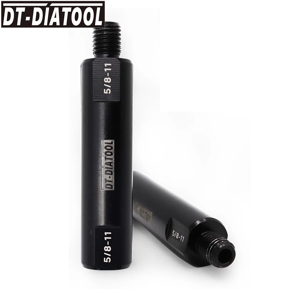 Dt-diatool 1 buah tongkat ekstensi M14, 5/8 "-11 batang ekstensi adaptor menyediakan ekstensi