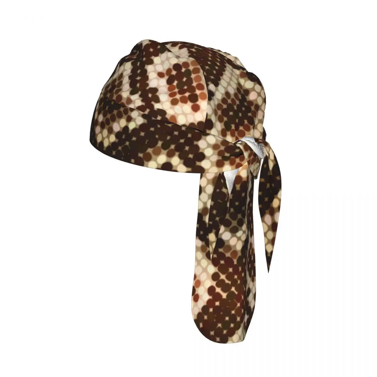 

Snake Skin Texture Sport Running Hiking Sunscreen Hood Headwear Cycling Cap Quick Dry Pirate Hat