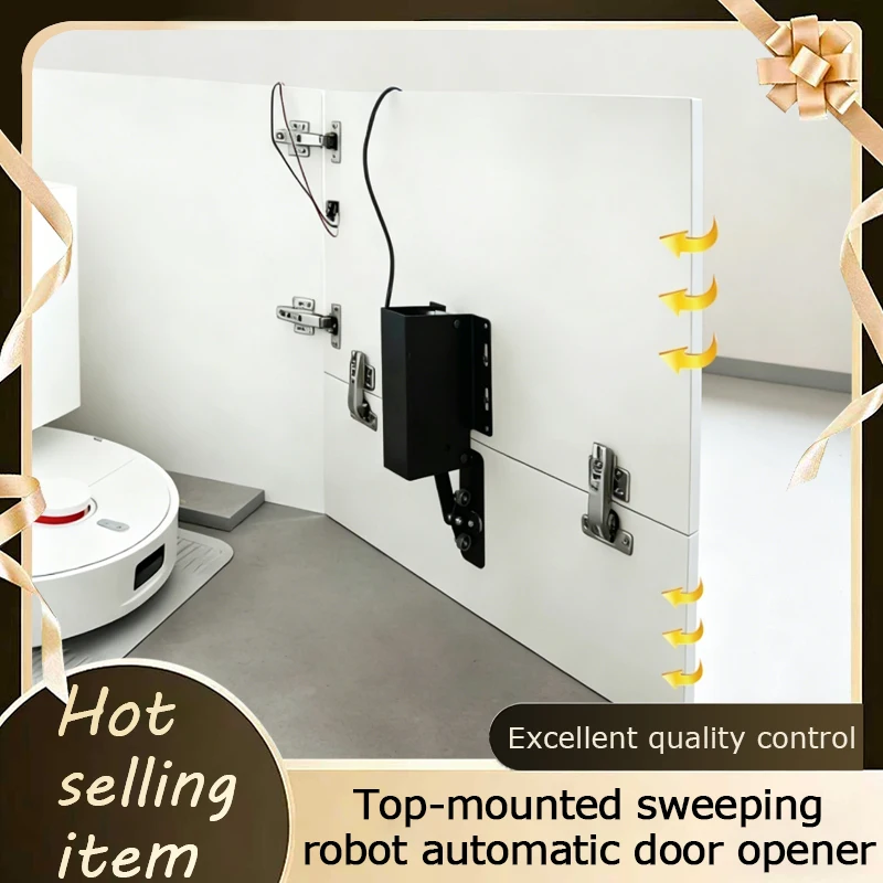 

Робот-пылесос с автоматическим подъемным механизмом открывания дверей, инфракрасным датчиком и моторизованным телескопическим стержнем, совместимый с Mi Home Linkage