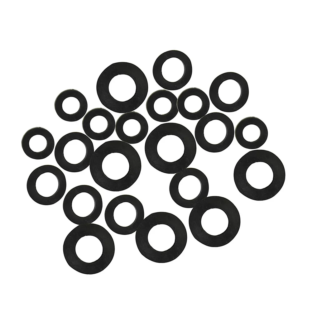

Assorted Tap Washers Get Your Plumbing Back in Order with 21pc Assorted Rubber Washer Set 3/8 1/2 and 3/4 Sizes