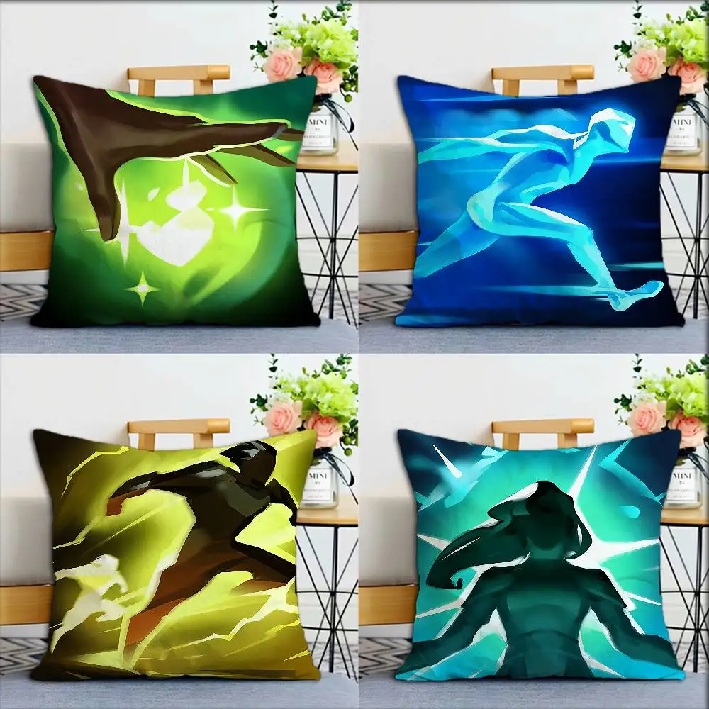 

Summoner Skill Icons World Various Sizes Square Pillow Case For Car Home Bedchamber Decor