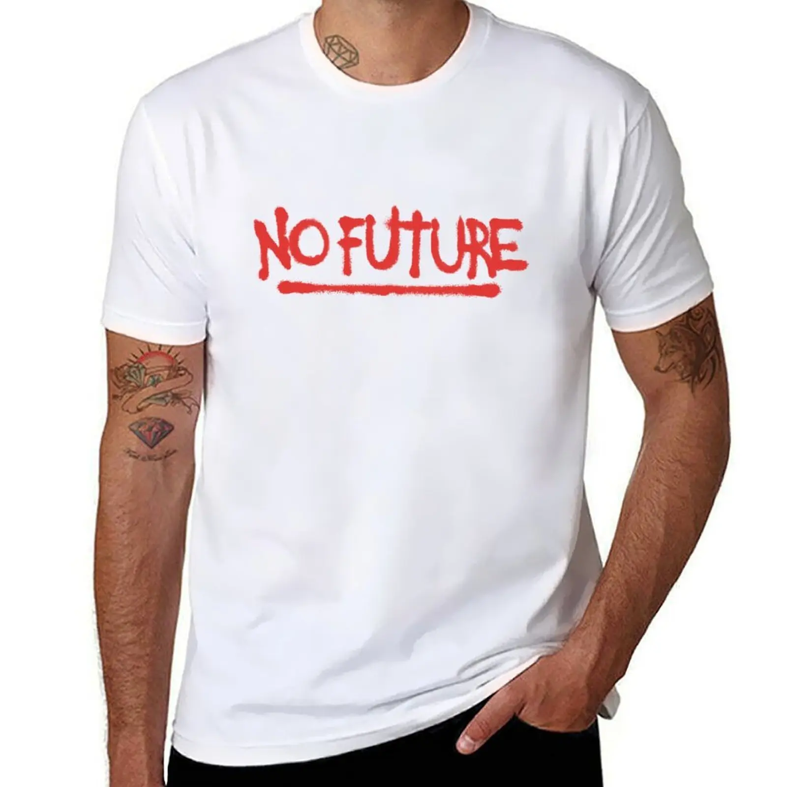 

personalised no-future funny men t for cotton shirt shirt brand shirts luxury graphic 100% T-Shirt t t man