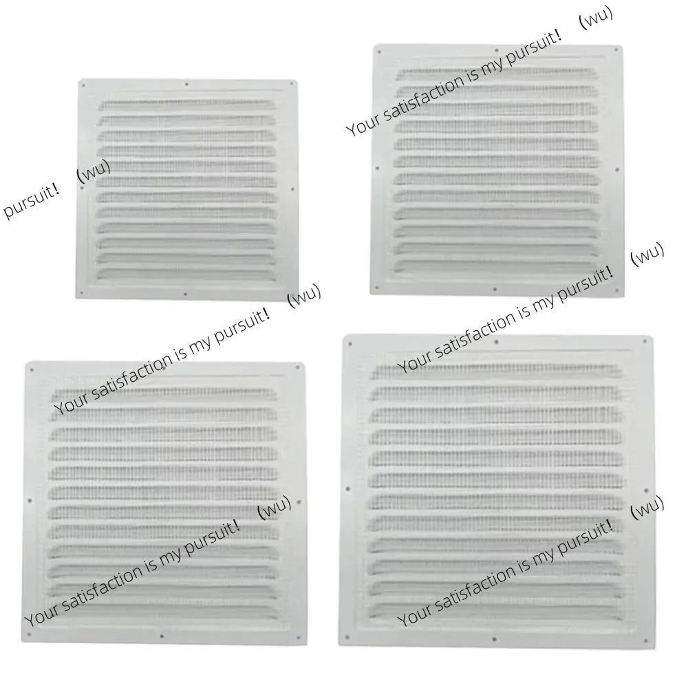 Metal aluminum alloy trend grille, heating and cooling vent plate, air system mesh 150/200/250/300 mm