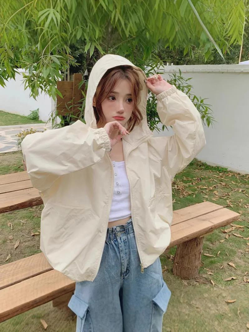 

Women'S Bomber Jackets Autumn Woman Stylish Red Quilted Brown Ultra-Soft College Cargo Daily Waterproof Basic Thickened Office