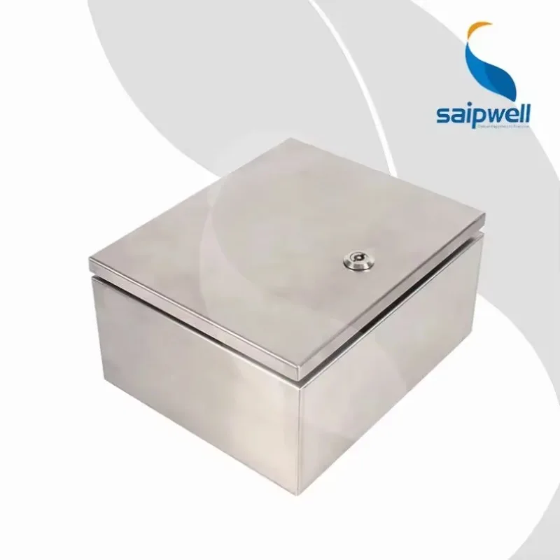 

NEW SAIPWELL 304 stainless steel enclosure metal cabinet waterproof box with lockm