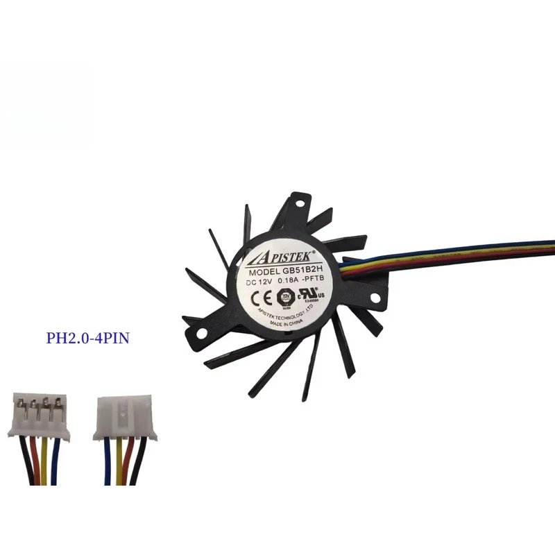 5010 bracket GB51B2H diameter 4.4CM hole spacing 3.5-3 5-2.7 cm industrial computer radiator fan