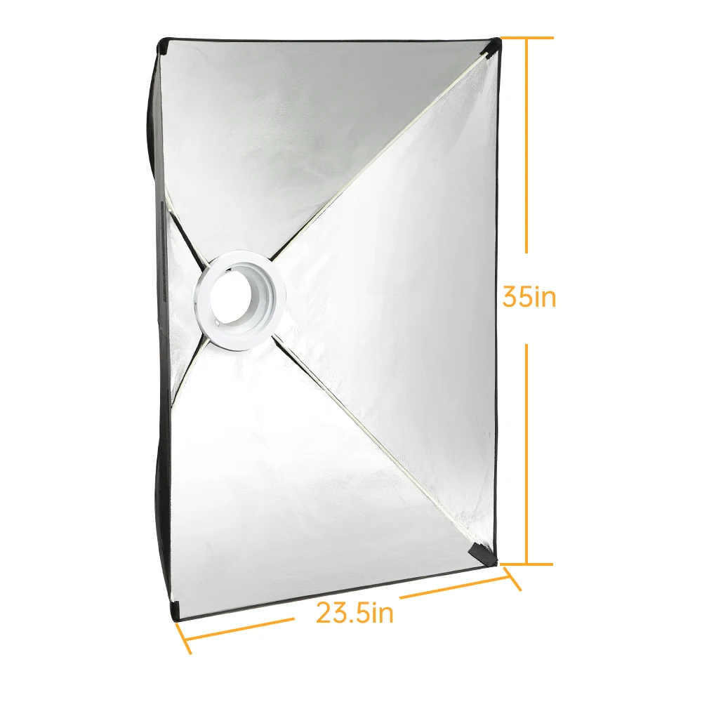 Photography softbox lighting kit 60X90CM lighting system softbox photography studio equipment