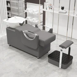 Silla reclinable con calentador De agua Para lavado De champú, sillón De Belleza Para máquina De Spa, Muebles Para salón De Belleza