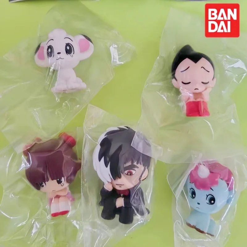 

Bandai Gashapon Figure Sitting Waiting Pose Osamu Tezuka Characters Leo Astro Boy Pinoko Black Jack Desktop Decoration