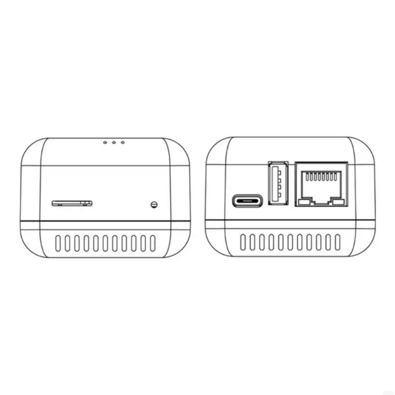 

652F NP330 Mini Print Server USB 2.0 СЕНИЧЕСКИЙ КАБЕЛЬНЫЙ СЕРЕР СЕРЕР ПЕЧАТЬ СЕРЕР ПЕЧАТЬ С портом RJ45 LAN