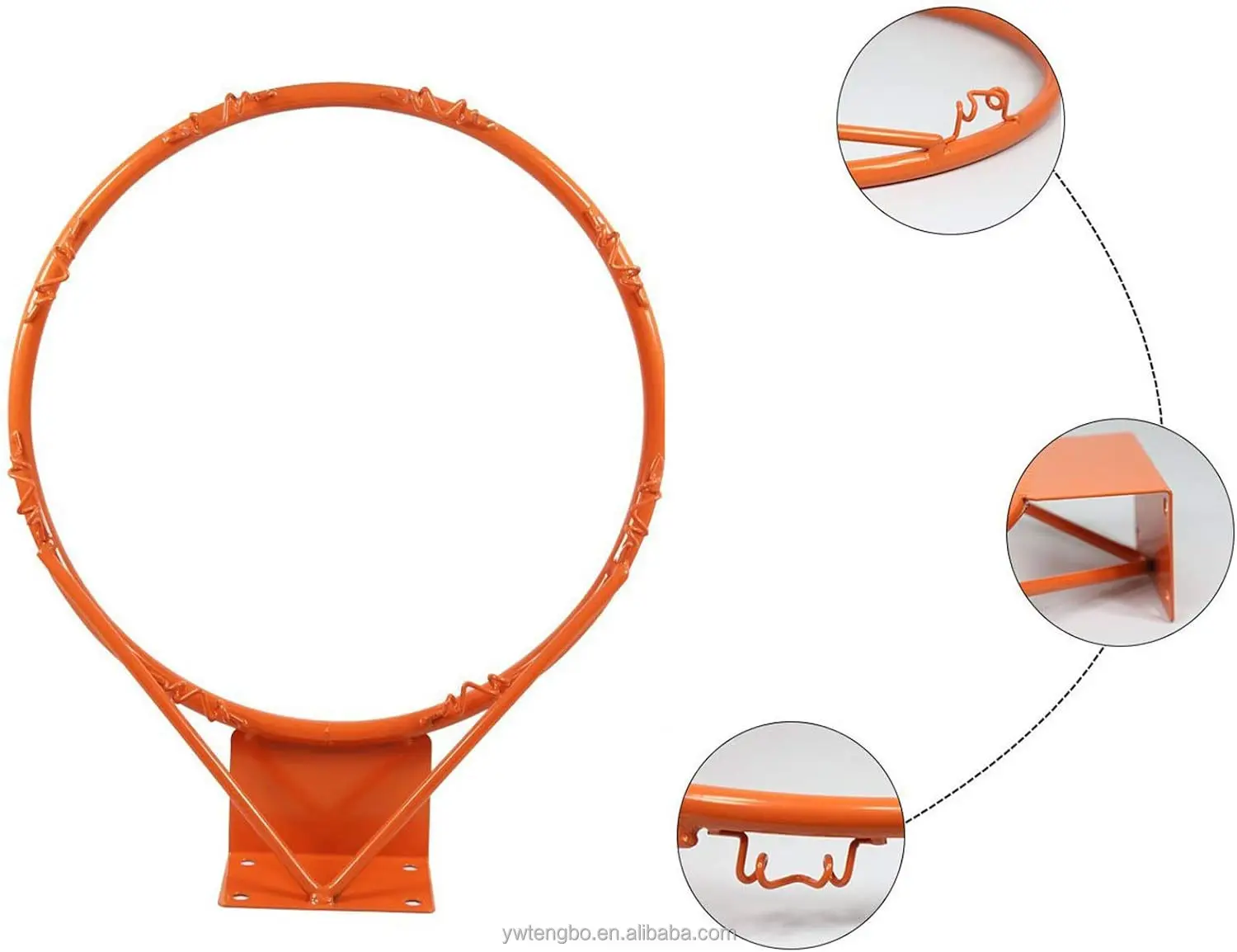 تصنيع 32 سم كرة السلة للأطفال هوب كرة السلة حافة الهدف الحائط داخلي في الهواء الطلق شنقا كرة السلة هوب