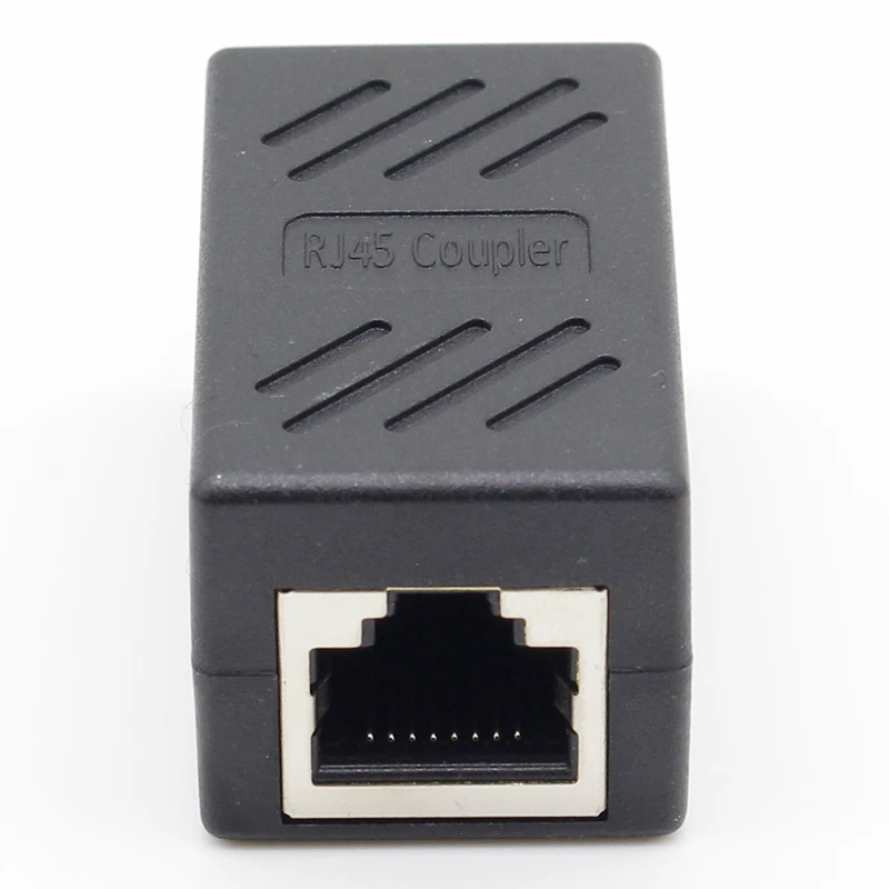 1pcs Colorful Female to Female Network LAN Connector Adapter Coupler Extender RJ45 Ethernet Cable Extension Converter