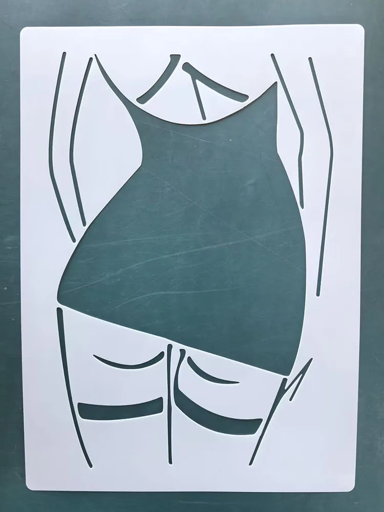 DIY Layering Stencils for Wall Painting